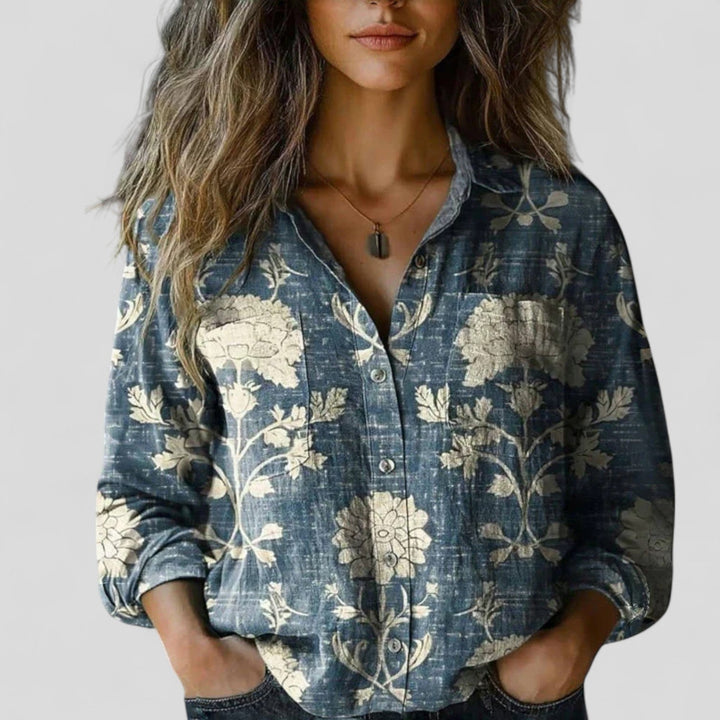 Melora | Comfortable Blouse Shirt
