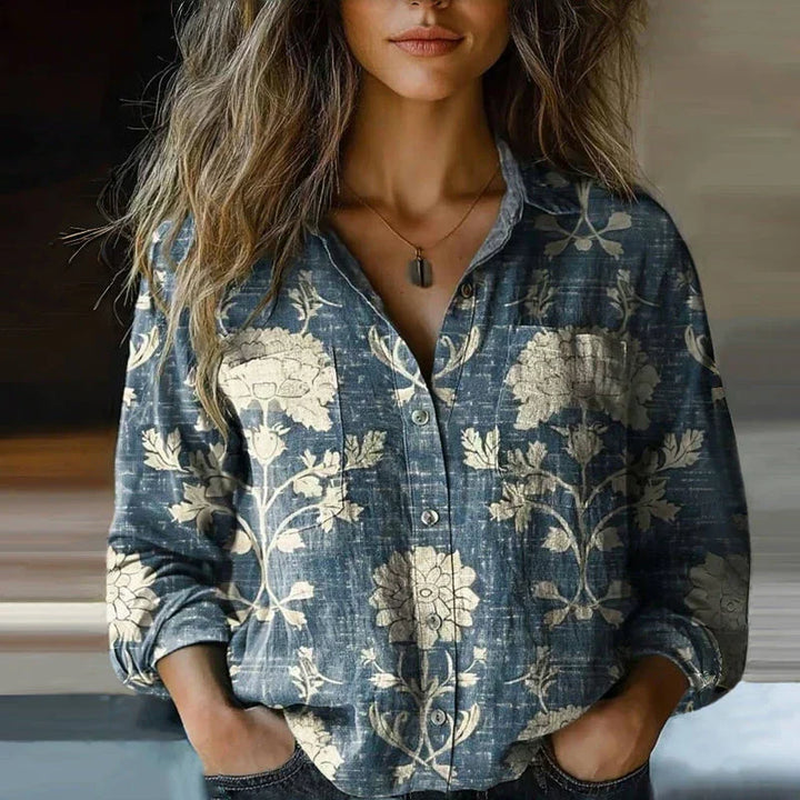 Juniper | Bohemian Pattern Vintage Blouse