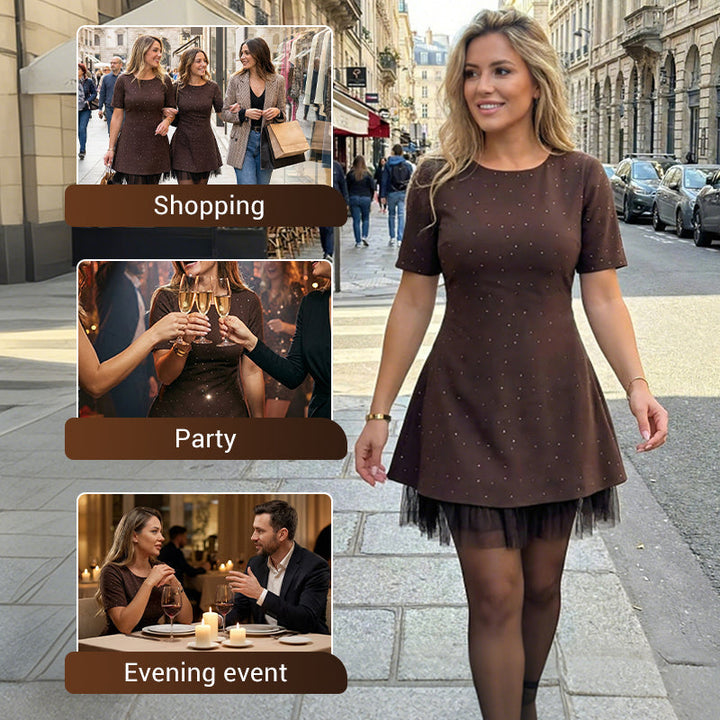 Serena | Spark Lace Mini Dress