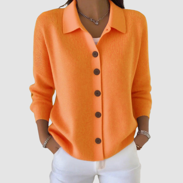 Jane | Button-Up Knit Cardigan