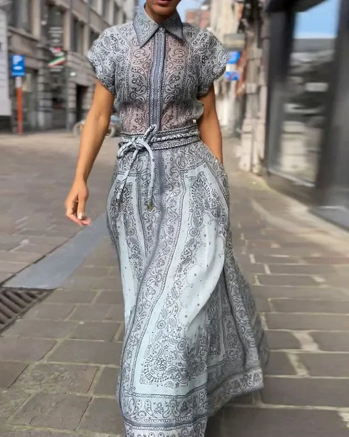 Thea | Two Piece Boho Print Set