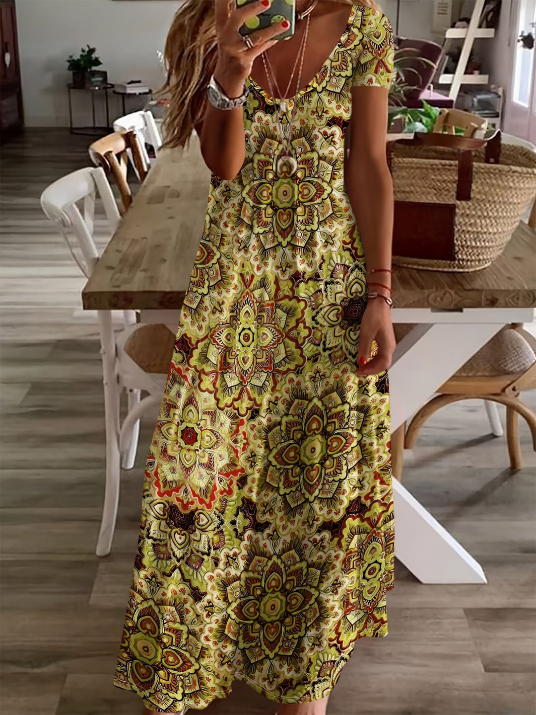 Lulu | Artistic Tummy-Flattering Dress