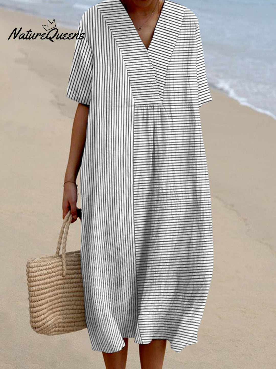 Sherry | Vintage Striped Dress