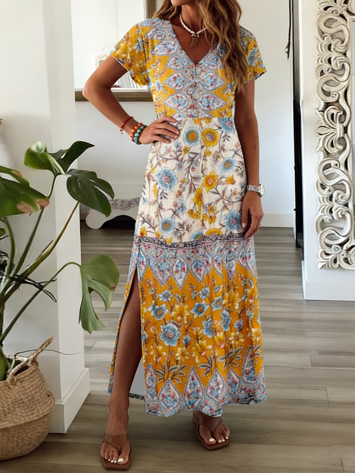 Allie | Artistic Tummy-Flattering Dress