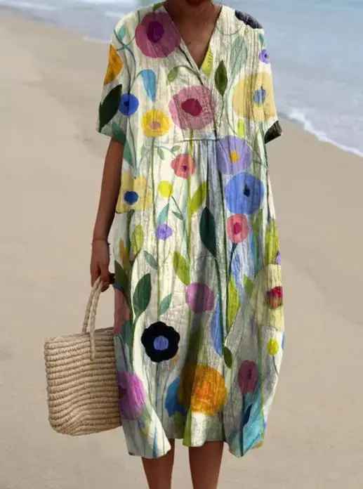 Caroline | Floral Garden Dress