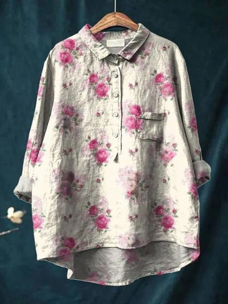 Margery | Floral Blouse