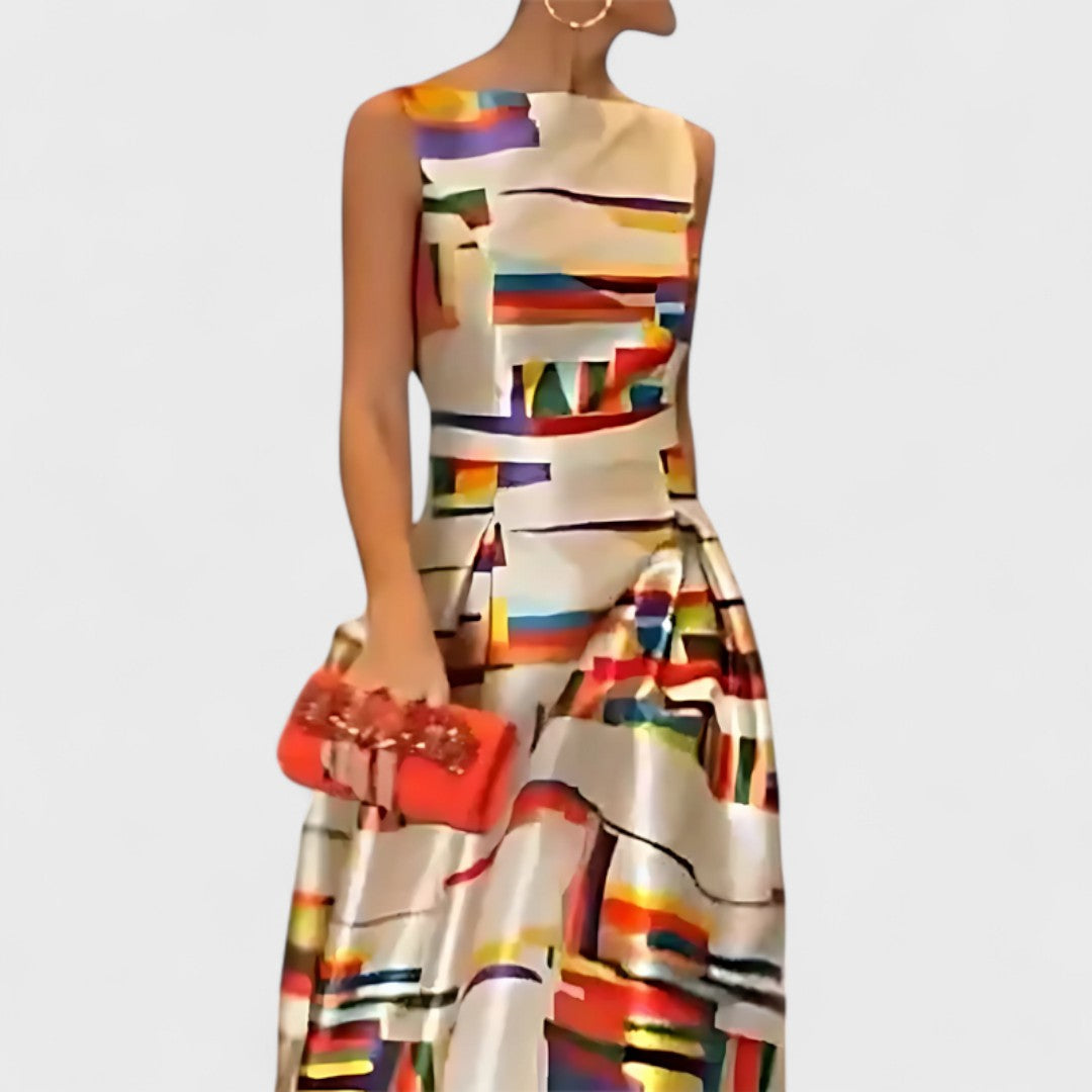 Sora | Casual Long Artisan Dress