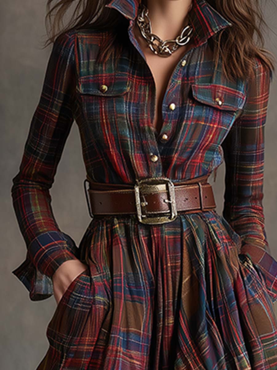 India | Belted Dress