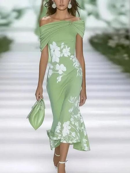 Esperanza | Elegant Floral Print Dress