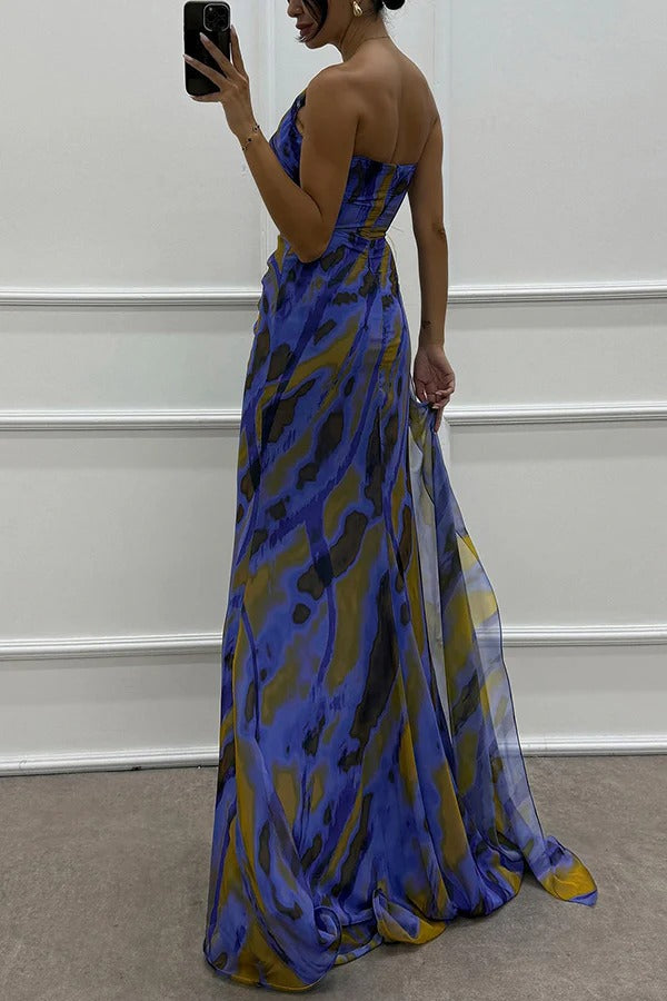 Cinder | Vibrant Draped Dress