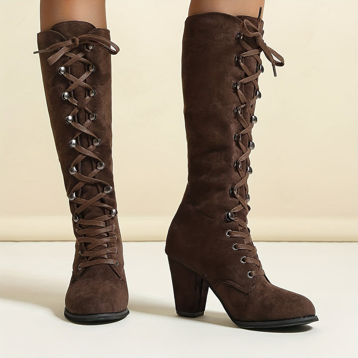 Enya | Fashionable Knee-High Boots
