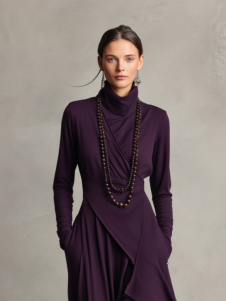 Dakota | Elegant Draped Dress