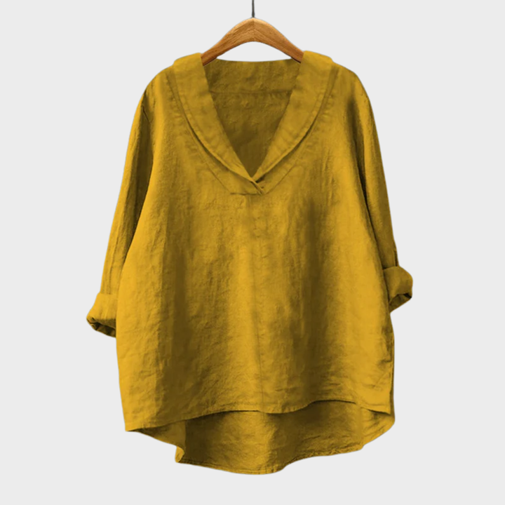 Evelyn | Elegant Breezy Summer Blouse