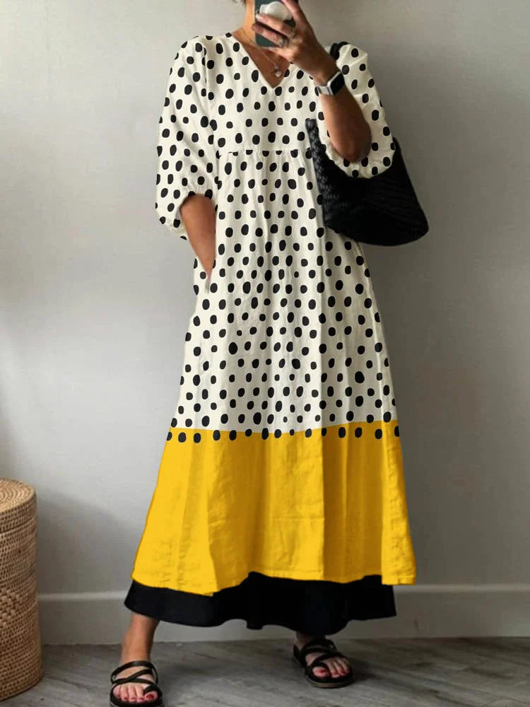 Tiffany | Elegant Printed Dress Anna