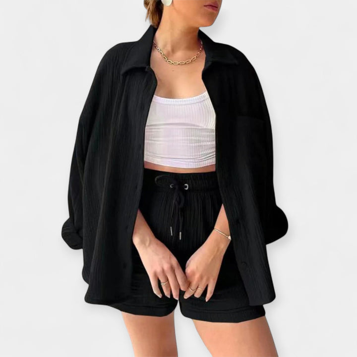 Promise | Color Summer Outfit - Top and Shorts
