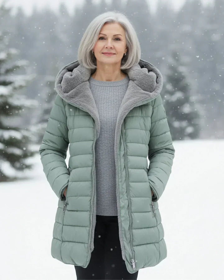 Paula – Quilted Hooded Puffer Coat