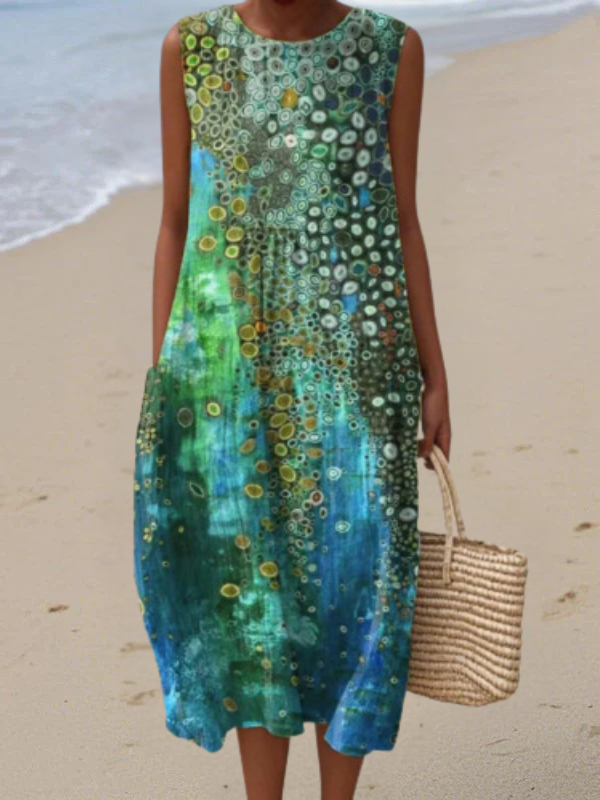 Arielle | Reef Midi Dress