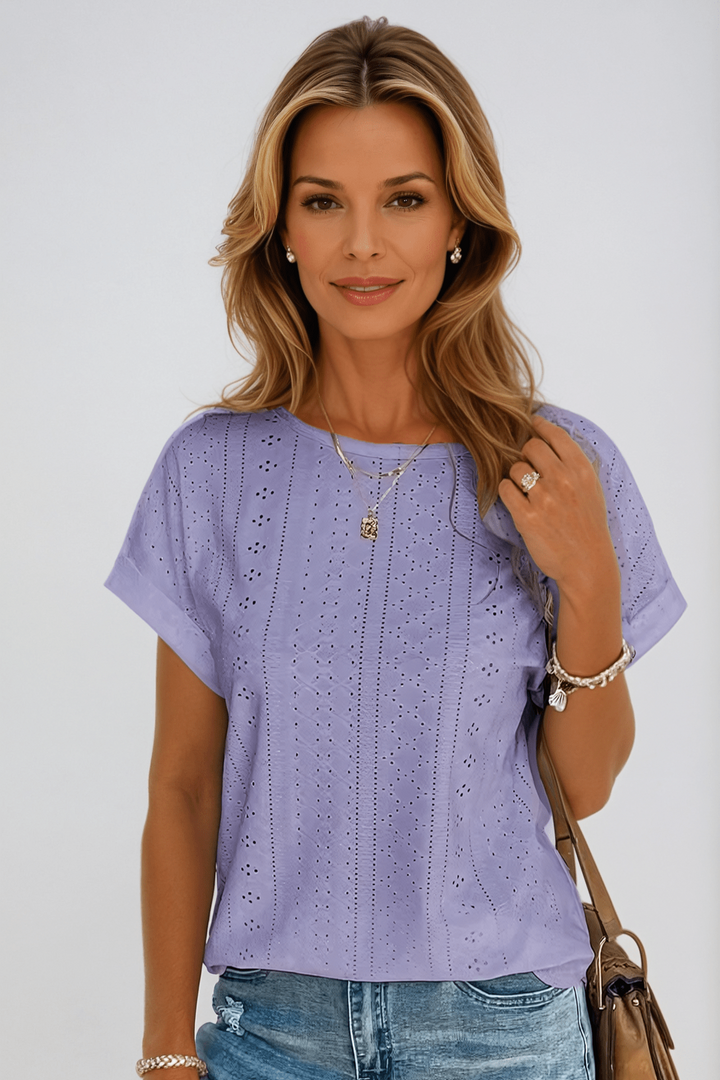Beth | Oceanview Eyelet Top