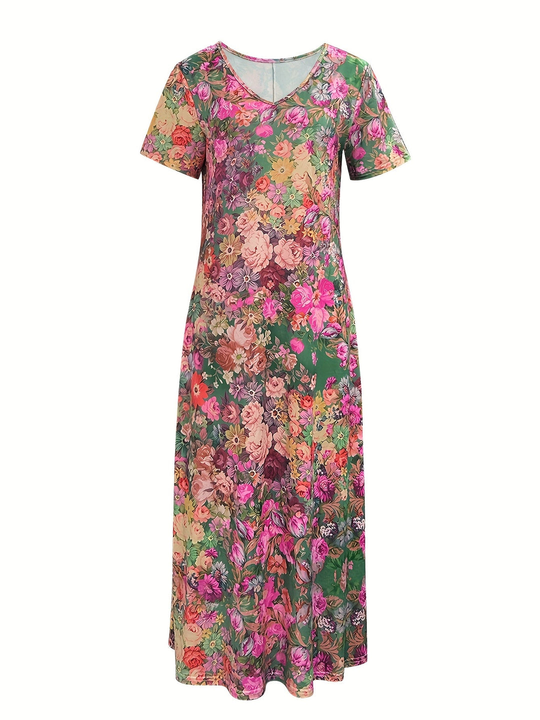 Simone | Artistic Tummy-Flattering Dress