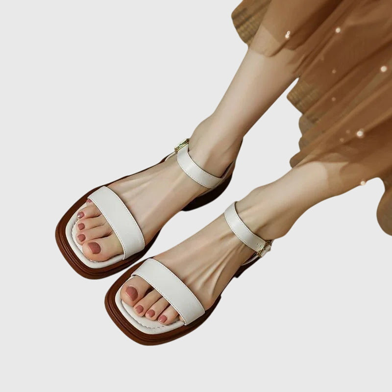 Kendall | Orthopedic Leather Sandals
