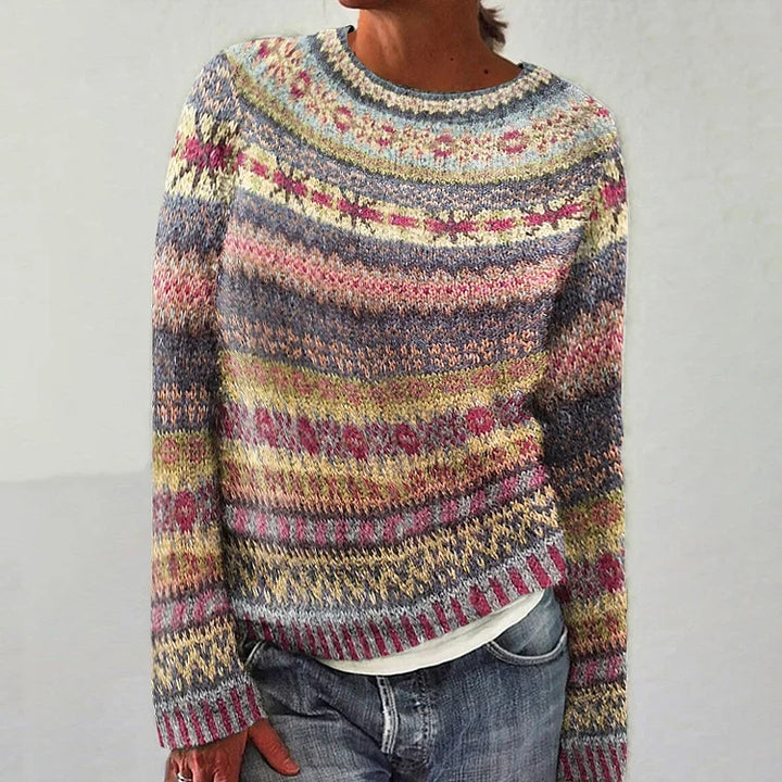 Vera – Fair Isle Knit Sweater