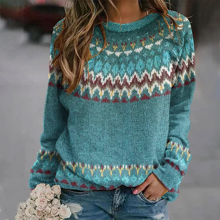 Margaret – Nordic Knit Fairisle Sweater