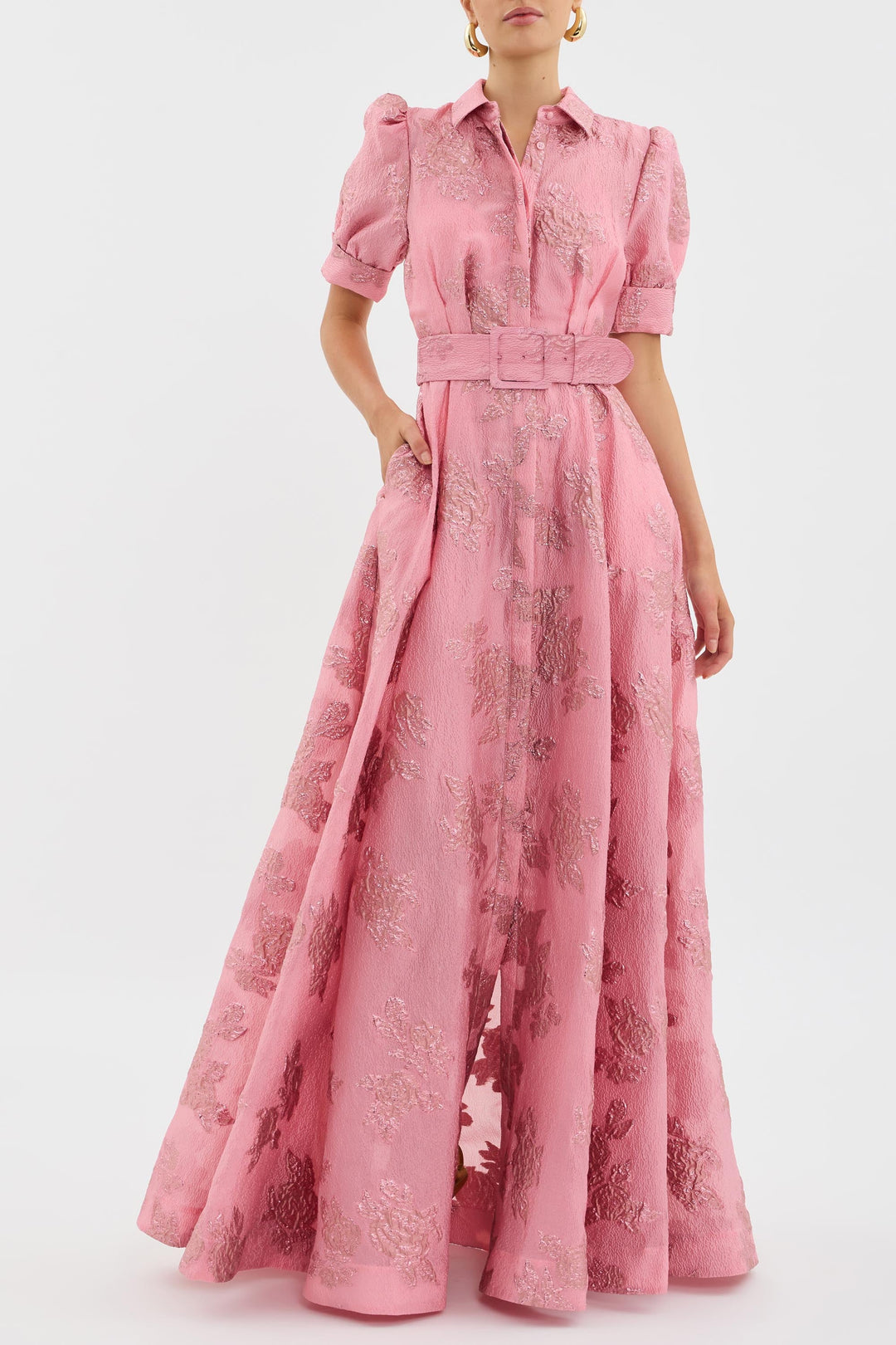 Arden | Dress with Short Puff Sleeves