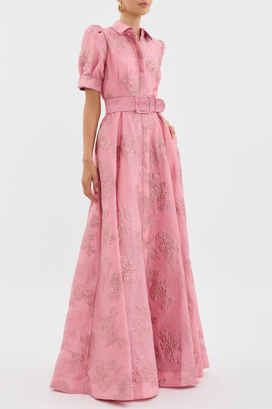 Arden | Dress with Short Puff Sleeves