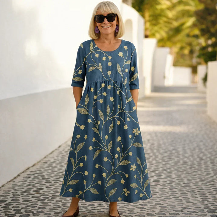 Allie | Midi Dress - Effortless Comfort