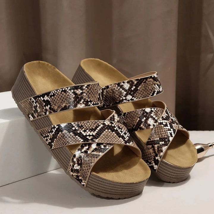 Ramira | Orthopedic Leather Strap Sandals
