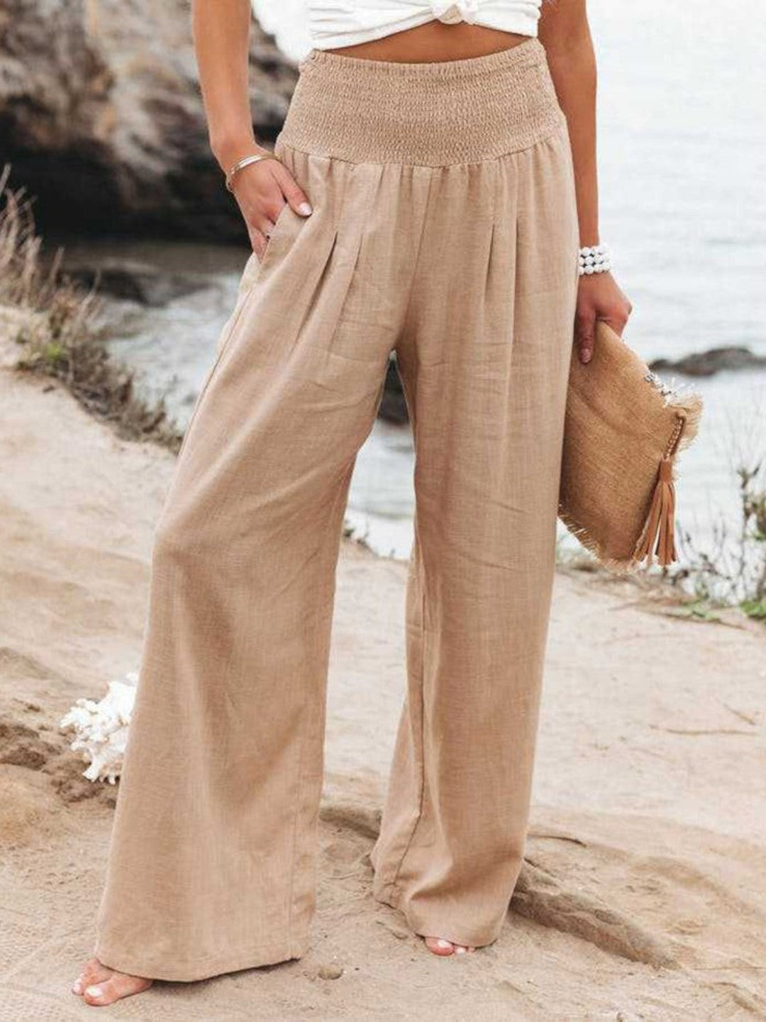 Aurelia | Remi Wide-Leg Linen Pants