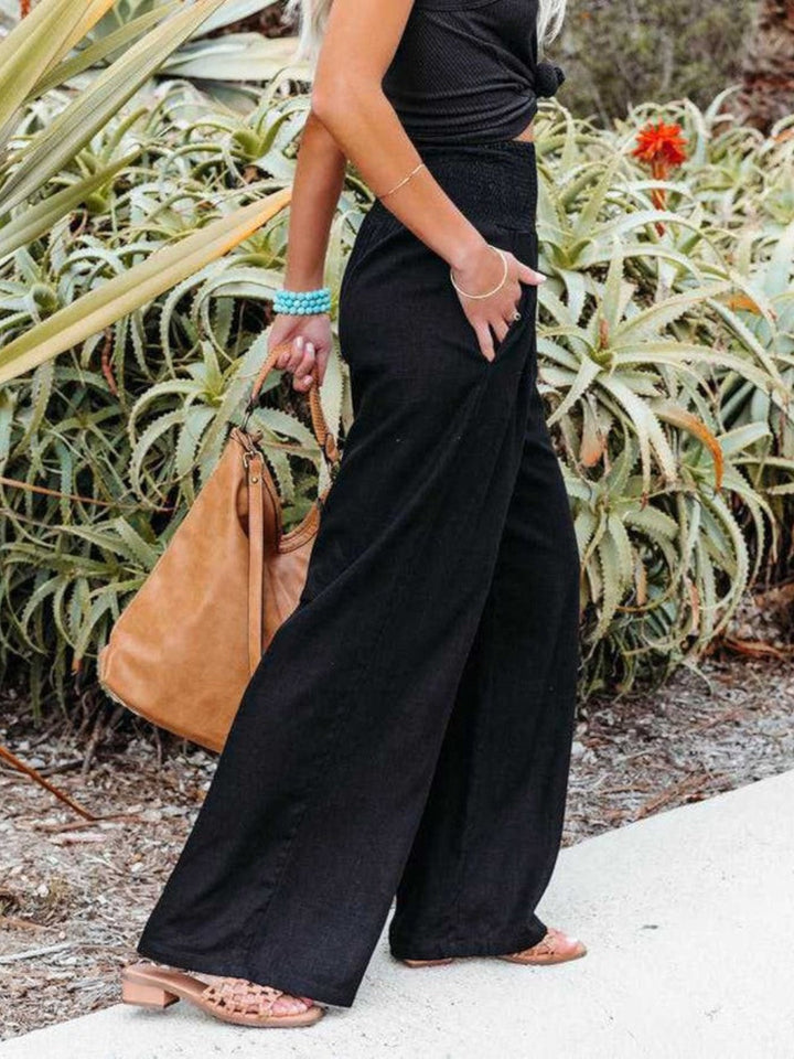 Aurelia | Remi Wide-Leg Linen Pants