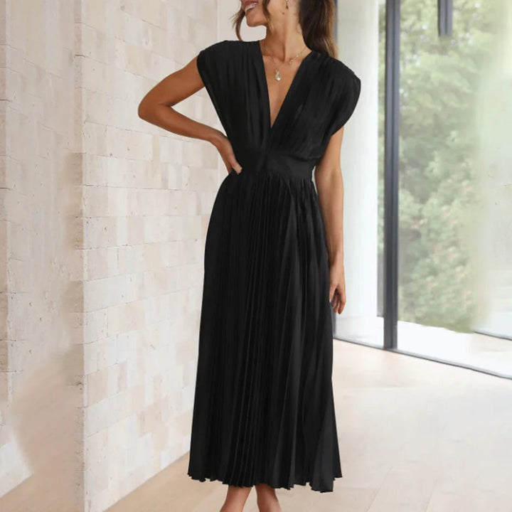 Bristol | Timeless Pleated Midi Dress