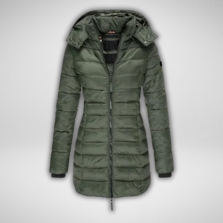 Vera – Elegant Quilted Puffer Coat