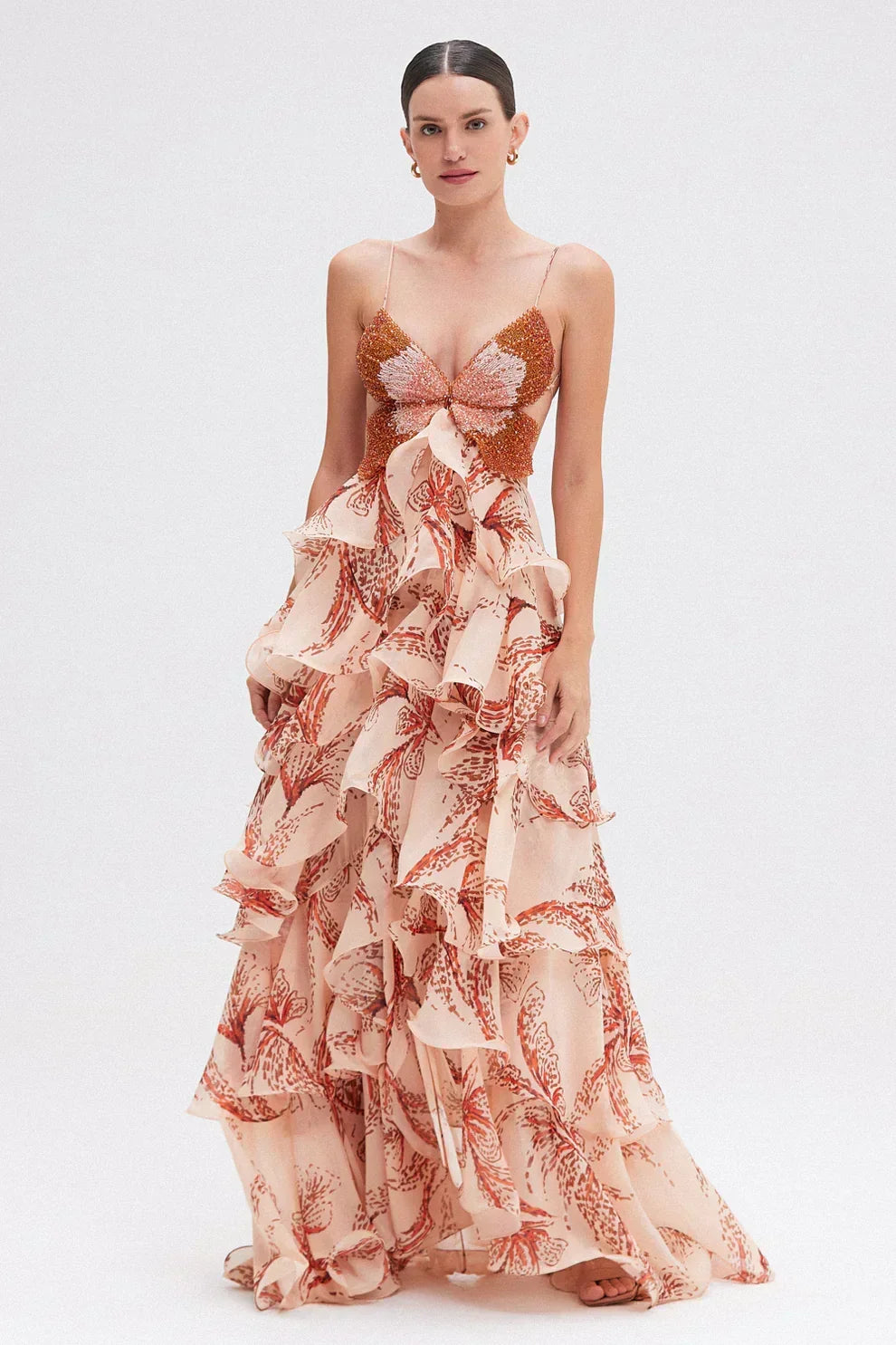 Irma | Dress with Ruffles and Romantic Charm