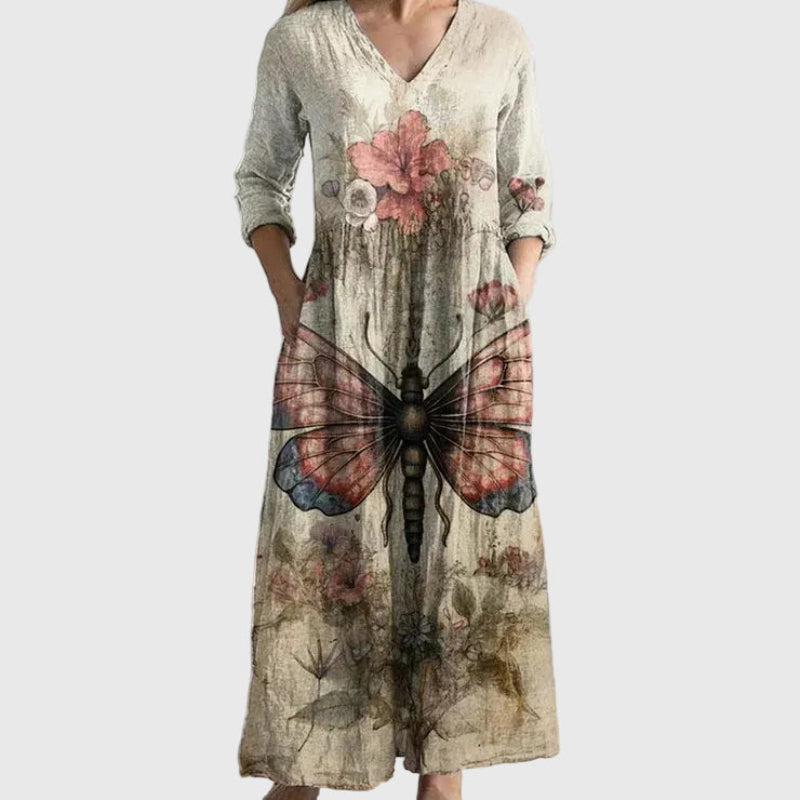 Alice | Graceful Flowing Maxi Dress