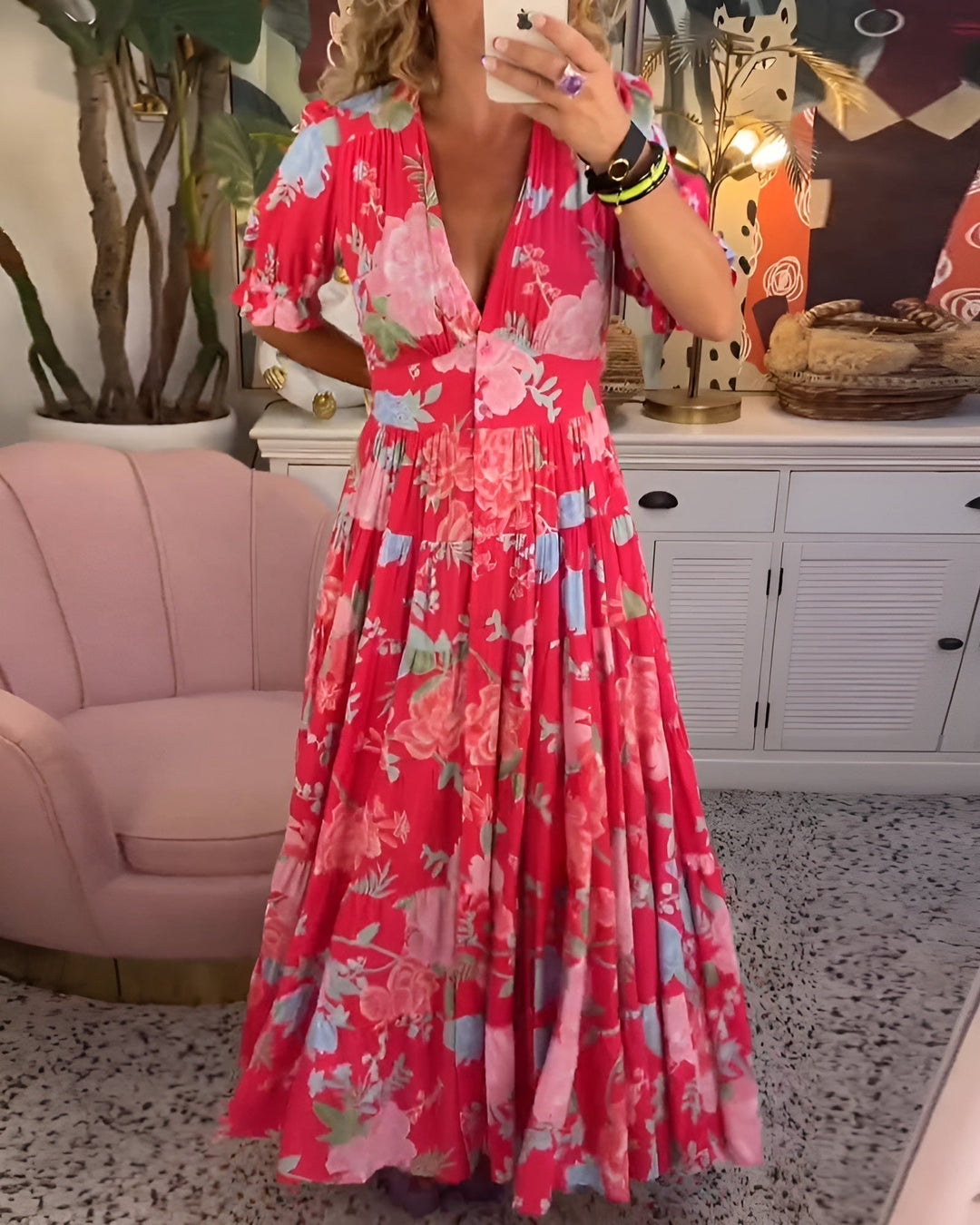 Rikkie | Floral Pocket Dress