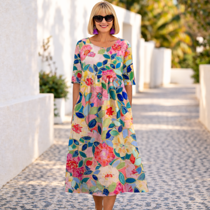 Shaniya | Floral Dress with a Summer Vibe