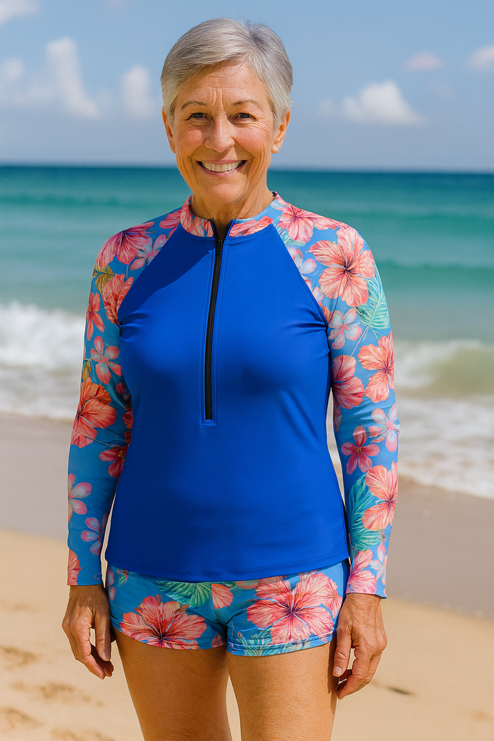 Gianna | Uv Protection Rash Set – Sun-Safe Elegance, All-Day Ease