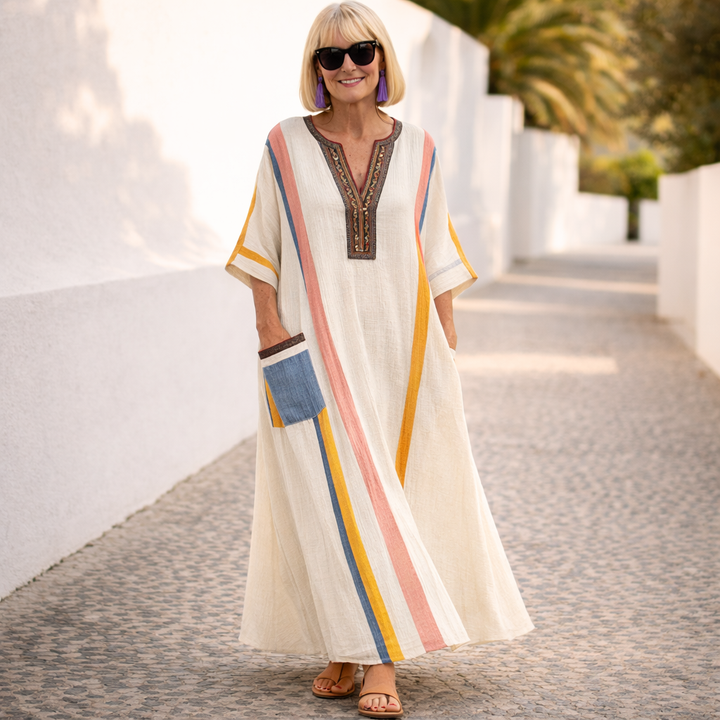 Levana | Flattering Maxi Summer Dress