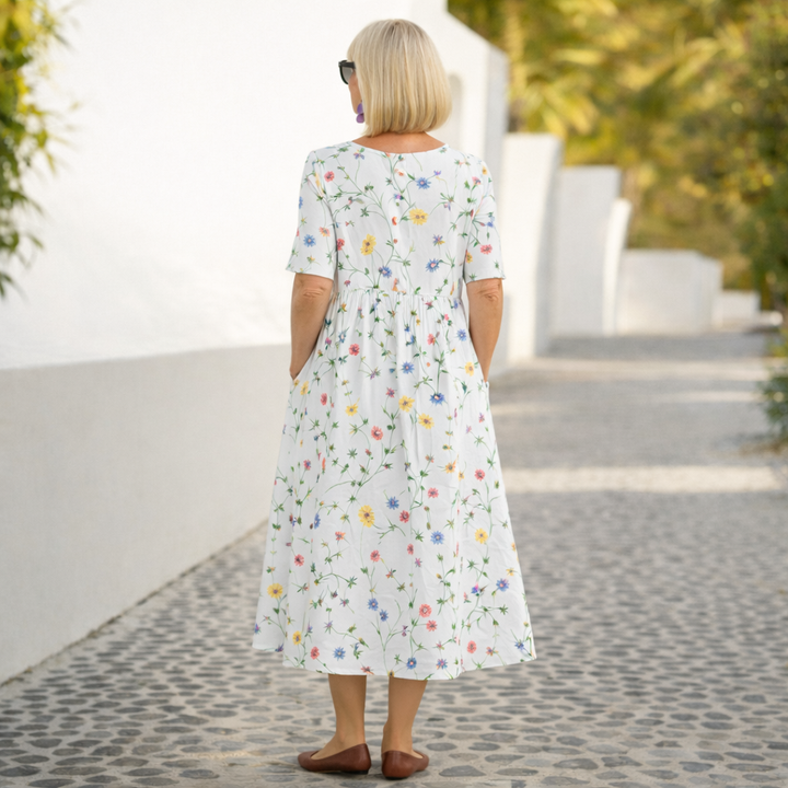 Unique | Floral Midi Dress