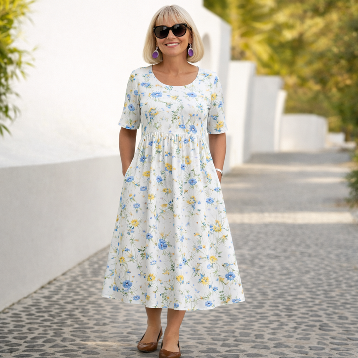 Unique | Floral Midi Dress