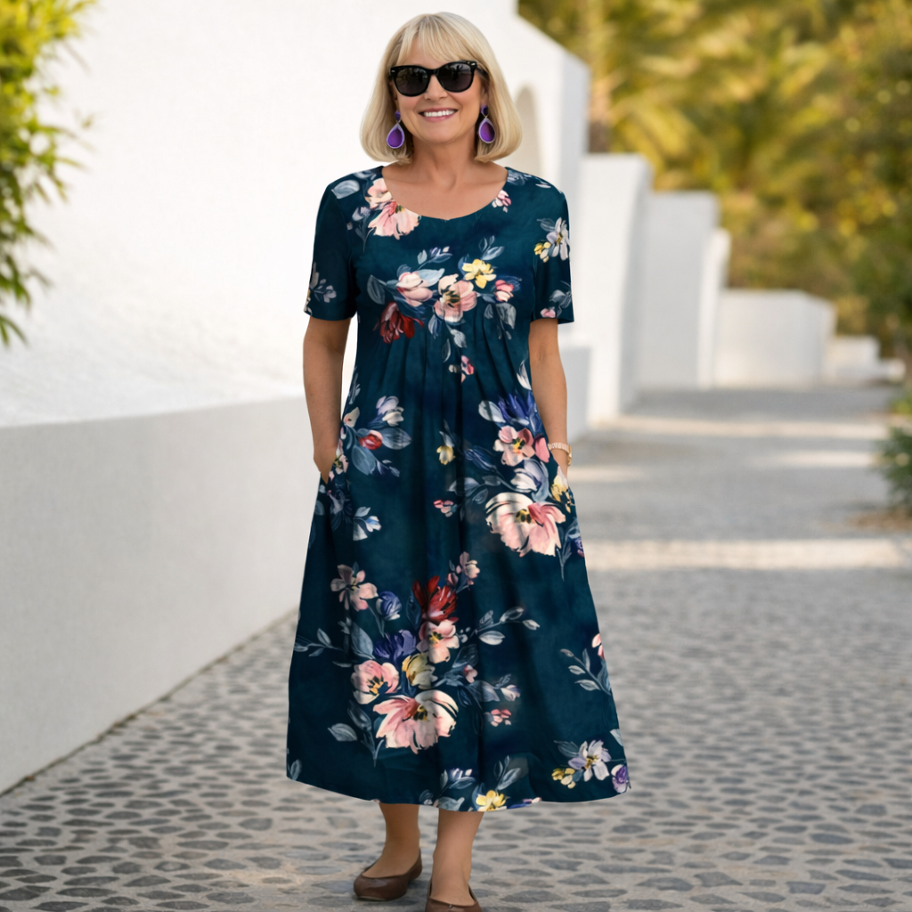 Unique | Floral Midi Dress