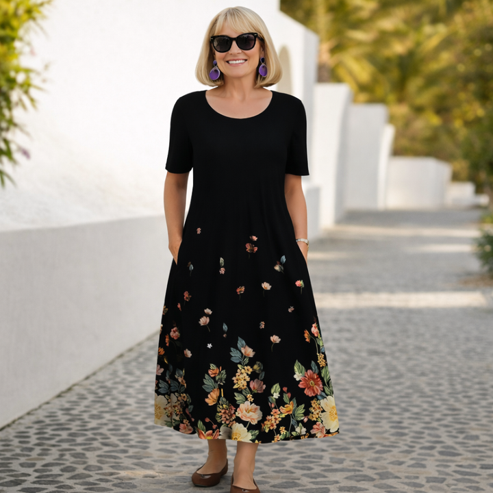Unique | Floral Midi Dress