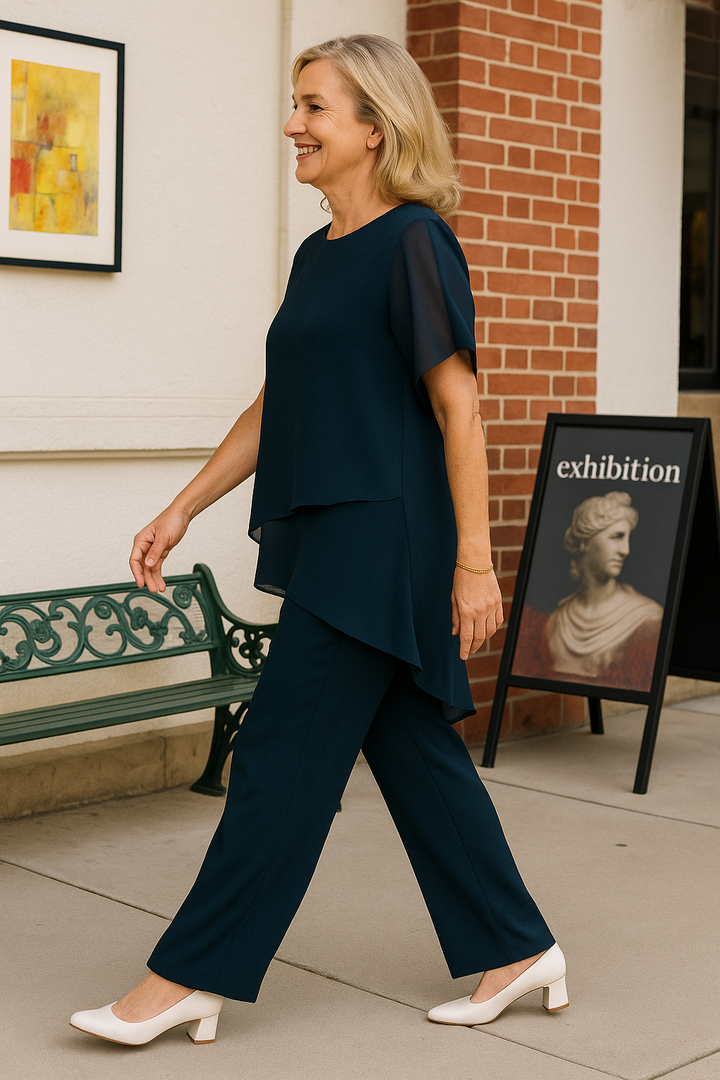 Kathy | 2-Piece Set – Breezy, Flattering Elegance for Real Women