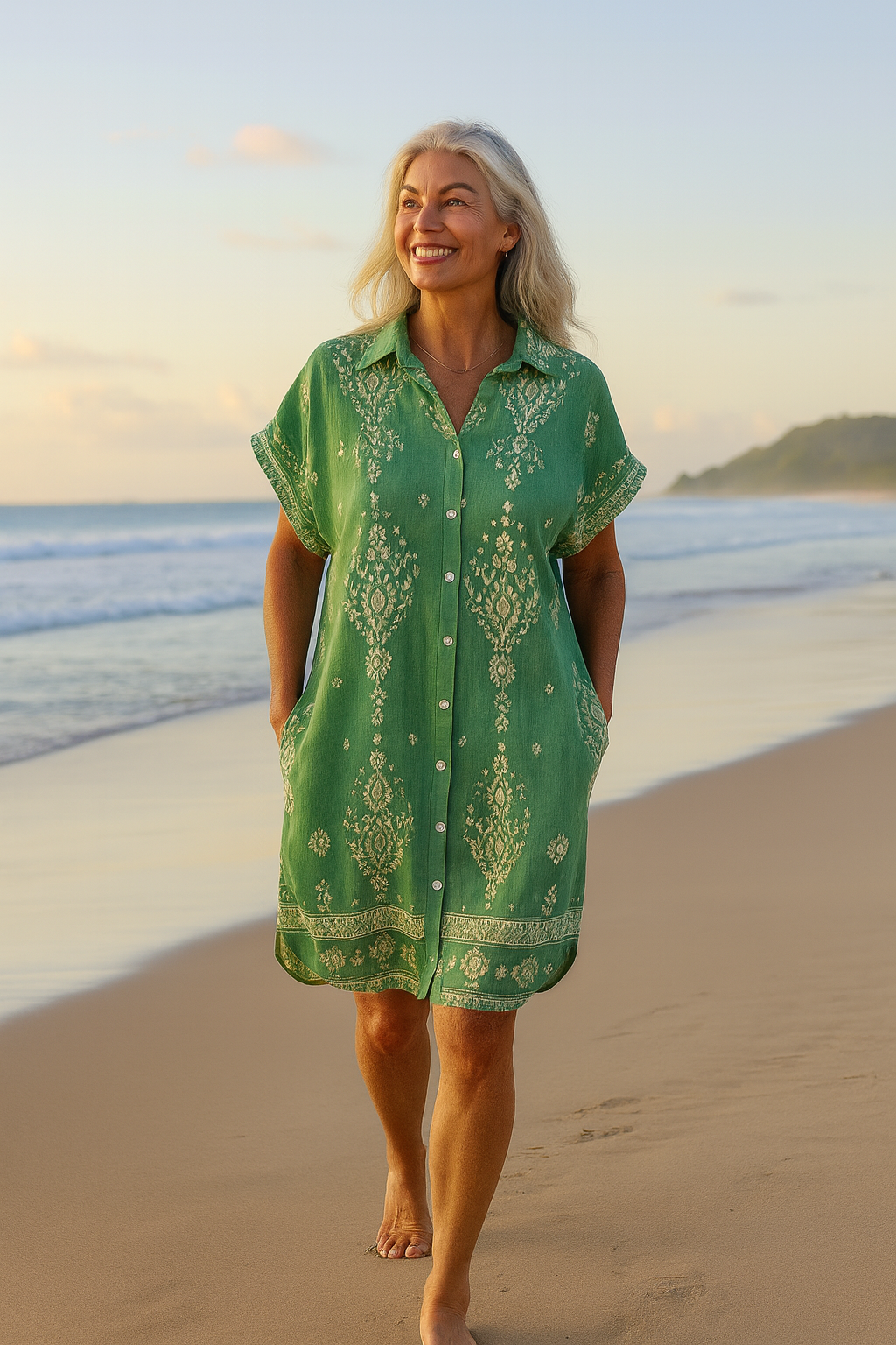Arielle | Boho Dress ( Cotton-Linen )