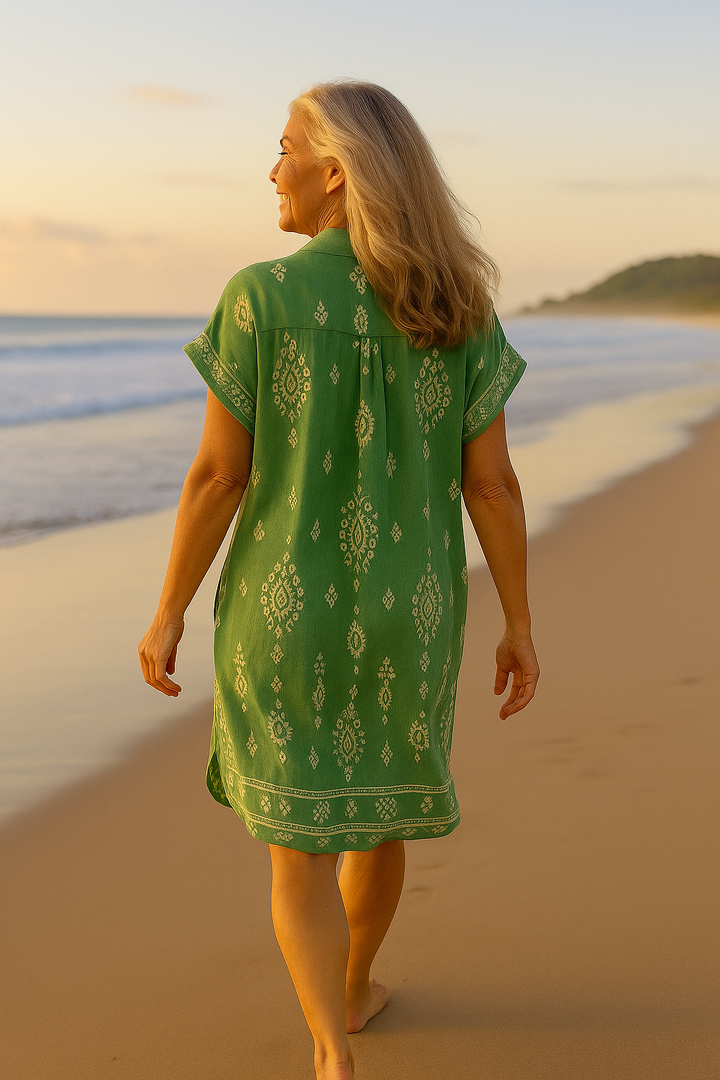 Arielle | Boho Dress ( Cotton-Linen )