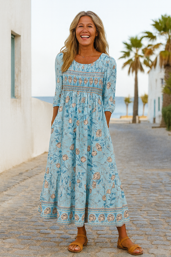 Paris | Everyday Elegance Midi Dress – Flattering Comfort, Timeless Confidence (s-5xl)
