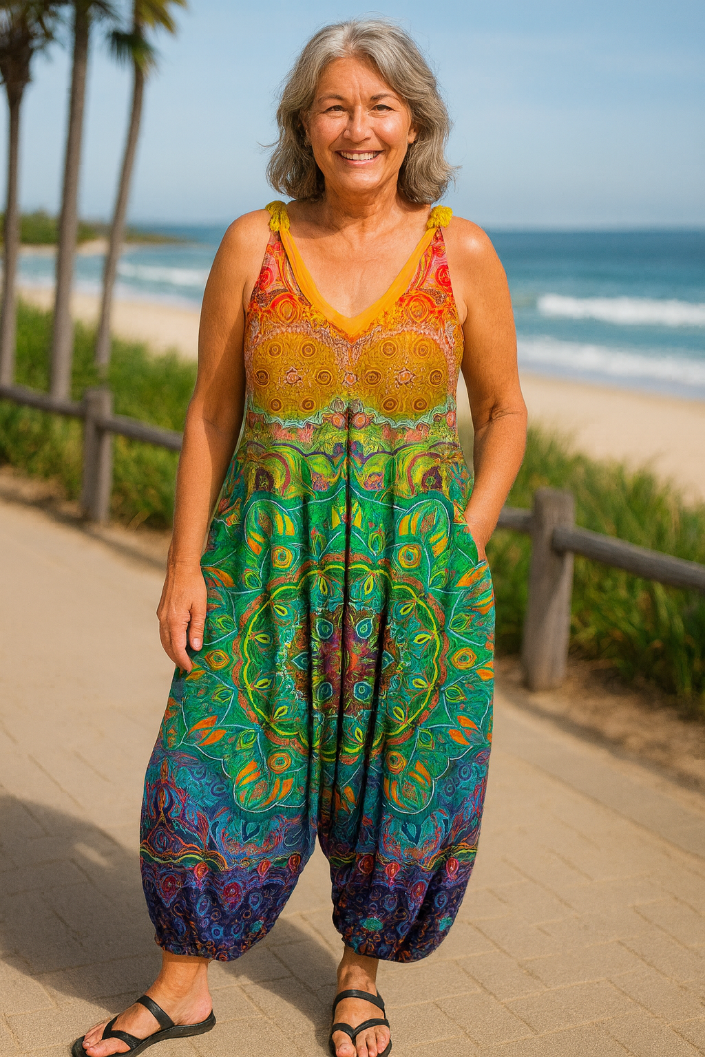 Reva | Flowease Jumpsuit (s-5xl)