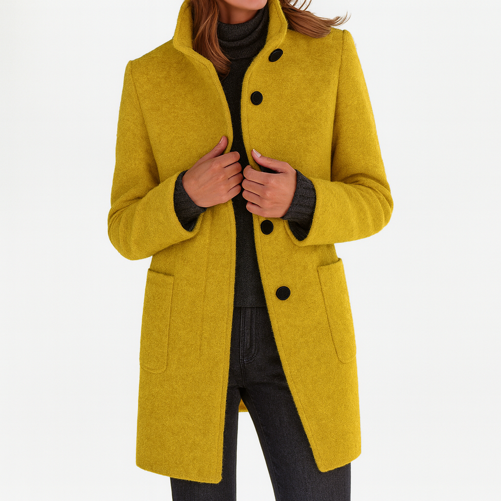Michelle – Elegant Structured Winter Coat